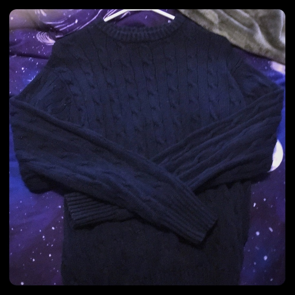 Navy Sweater